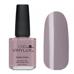 CND Vinylux №185 Field Fox - Лак для ногтей 15 мл  грязно-розовый с серым.