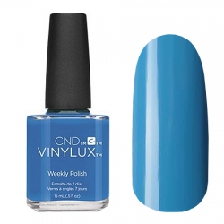 CND Vinylux №192 Reflecting Pool - Лак для ногтей 15 мл лазурный голубой без перламутра.