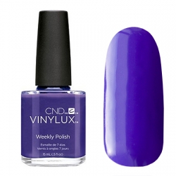 CND Vinylux №236 Video Violet - Лак для ногтей 15 мл насыщенный-сиреневый цвет с глянцевым блеском.