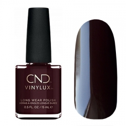 CND Vinylux №304 Black Cherry - Лак для ногтей 15 мл темный коричнево-вишневый.