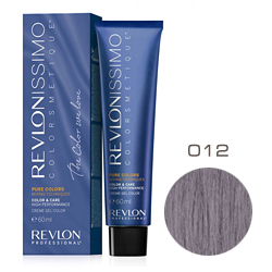 Revlon Professional Revlonissimo Colorsmetique Pure Colors - Крем-гель для перманентного окраш. волос 012 Перламутрово-серый 60 мл