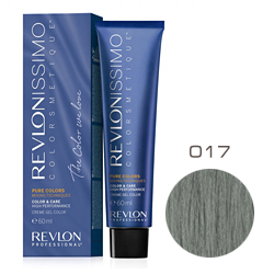Revlon Professional Revlonissimo Colorsmetique Pure Colors - Крем-гель для перманентного окраш. волос 017 Бронзово-серый 60 мл