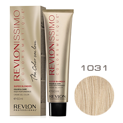 Revlon Professional Revlonissimo Colorsmetique Super Blondes - Крем-гель для перм. окрашивания волос 1031 Бежевый блондин 60 мл