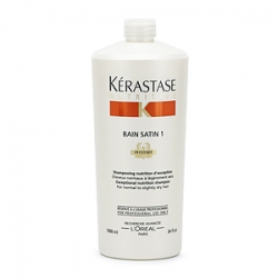Kerastase Nutritive Bain Satin 1 - Шампунь-ванна для нормальных слегка сухих волос 1000 мл