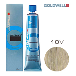 Goldwell Colorance 10V - Тонирующая крем-краска Фиолетовый блондин пастельный 60 мл