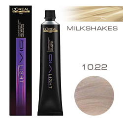 L'Oreal Professionnel Dialight - Краска для волос Диалайт 10.22 Молочный коктейль глубокий перламутровый 50 мл