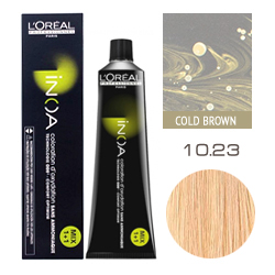 L'Oreal Professionnel Inoa - Краска для волос Иноа 10.23 Очень Яркий Блондин Перламутровый Золотистый 60 мл