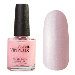 CND Vinylux №118 Grapefruit Sparkle - Лак для ногтей 15 мл нежно-розовый с микроблёстками.