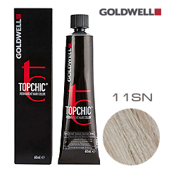 Goldwell Topchic 11SN - Стойкая краска для волос - Серебристо-натуральный блонд  60 мл.