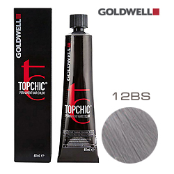 Goldwell Topchic 12BS - Стойкая краска для волос - Серебристо-бежевый блондин 60 мл.