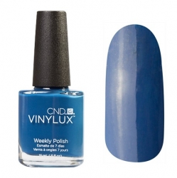 CND Vinylux №146 Seaside Part - Лак для ногтей 15 мл темно-синий, эмаль.