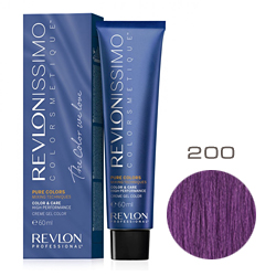 Revlon Professional Revlonissimo Colorsmetique Pure Colors - Крем-гель для перманентного окрашивания волос 200 Фиолетовый 60 мл