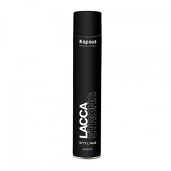 Kapous LACCA STRONG - Лак аэрозольный для волос сильной фиксации 500 мл