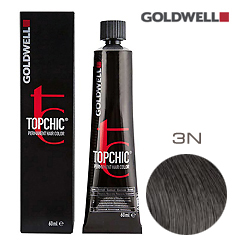 Goldwell Topchic 3N - Стойкая краска для волос - темно-коричневый 60 мл.