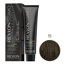 Revlon Professional Revlonissimo Colorsmetique High CoverАge - Крем-краска для волос 5 Коричневый светлый 60 мл 