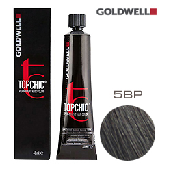 Goldwell Topchic 5BP - Стойкая краска для волос - Жемчужный тёмный шоколад 60 мл.
