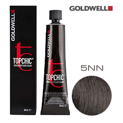 Goldwell Topchic 5NN - Стойкая краска для волос - Светло-коричневый экстра 60 мл.