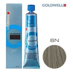 Goldwell Colorance 6N - Тонирующая крем-краска Темно-русый 60 мл