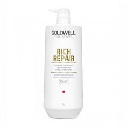 Goldwell Dualsenses Rich Repair Restoring Conditioner - Кондиционер против ломкости волос 1000 мл