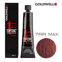 Goldwell Topchic 7RR MAX - Стойкая краска для волос - Жгучий перец 60 мл.