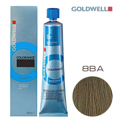 Goldwell Colorance 8BA - Тонирующая крем-краска Бежево-пепельно русый 60 мл