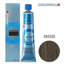 Goldwell Colorance 8SB - Тонирующая крем-краска Cеребристый блондин 60 мл