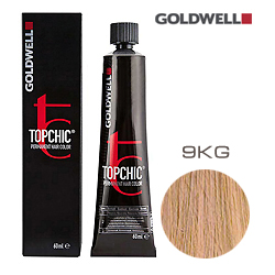 Goldwell Topchic 9KG - Стойкая краска для волос - Медно-золотистый блондин экстра 60 мл.