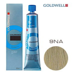 Goldwell Colorance 9NA - Тонирующая крем-краска Очень светлый пепельный блондин 60 мл