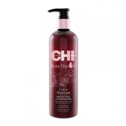CHI Rose Hip Oil Conditioner - Кондиционер для окрашенных волос 340 мл 