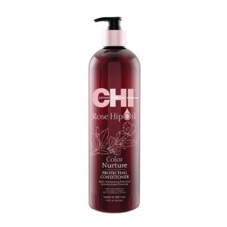 CHI Rose Hip Oil Conditioner - Кондиционер для окрашенных волос 739 мл 