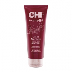CHI Rose Hip Oil Recovery Treatment - Восстанавливающая маска с маслом шиповника для окрашенных волос 237 мл 
