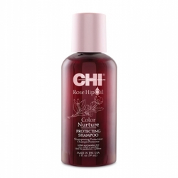 CHI Rose Hip Oil Shampoo - Шампунь с маслом шиповника для окрашенных волос 59 мл 
