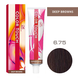 Wella Color Touch Deep Browns - Оттеночная краска для волос 6/75 Палисандр 60 мл