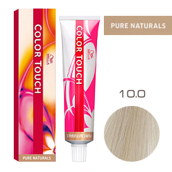 Wella Color Touch Pure Naturals - Оттеночная краска для волос 10/0 Яркий блонд 60 мл