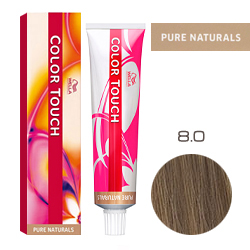 Wella Color Touch Pure Naturals - Оттеночная краска для волос 8/0 Светлый блонд 60 мл