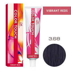 Wella Color Touch Vibrant Reds - Оттеночная краска для волос 3/68 Пурпурный дождь 60 мл