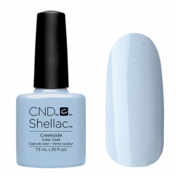 CND Shellac Creekside - Гель-лак для ногтей 7,3 мл плотный, светло-голубой цвет