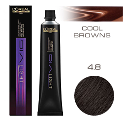 L'Oreal Professionnel Dialight - Краска для волос Диалайт 4.8 Шатен мокка 50 мл