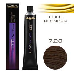 L'Oreal Professionnel Dialight - Краска для волос Диалайт 7.23 Медовая лаванда 50 мл