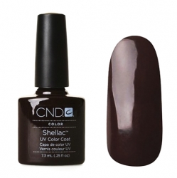 CND Shellac Гель-лак для ногтей Faux Fur 7,3 мл шоколадно-коричневый, эмаль.