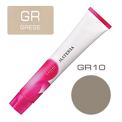LEBEL Краска для волос Materia Grege&Mauve - GR10, 80 гр