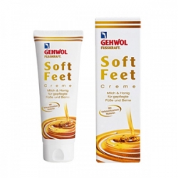 Gehwol Fusskraft Soft Feet Creme - Шёлковый крем «Молоко и мед» 125 мл
