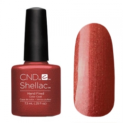 CND Shellac Hand Fired - Гель-лак для ногтей 7,3 мл цвет медно-красный