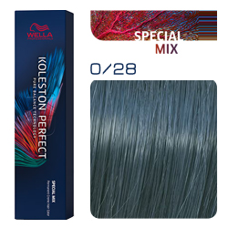 Wella Koleston Perfect ME+ Special Mix - Крем-краска для волос 0/28 Матовый синий 60 мл