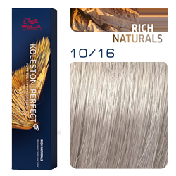 Wella Koleston Perfect ME+ Rich Naturals - Крем-краска для волос 10/16 Ванильное небо 60 мл