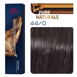 Wella Koleston Perfect ME+ Pure Naturals - Крем-краска для волос 44/0 Коричневый интенсивный 60 мл