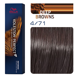 Wella Koleston Perfect ME+ Deep Browns - Крем-краска для волос 4/71 Тирамису 60 мл