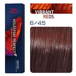 Wella Koleston Perfect ME+ Vibrant Reds - Крем-краска для волос 6/45 Темно-красный гранат 60 мл