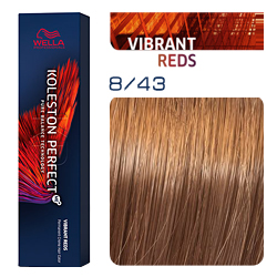 Wella Koleston Perfect ME+ Vibrant Reds - Крем-краска для волос 8/43 Боярышник 60 мл