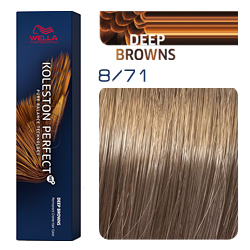 Wella Koleston Perfect ME+ Deep Browns - Крем-краска для волос 8/71 Дымчатая норка 60 мл